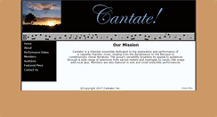 Desktop Screenshot of cantate-detroit.org